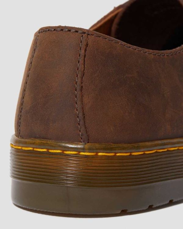 Tenis Casuales Dr Martens Coronado Crazy Horse Cuero Para Hombre DR2507P